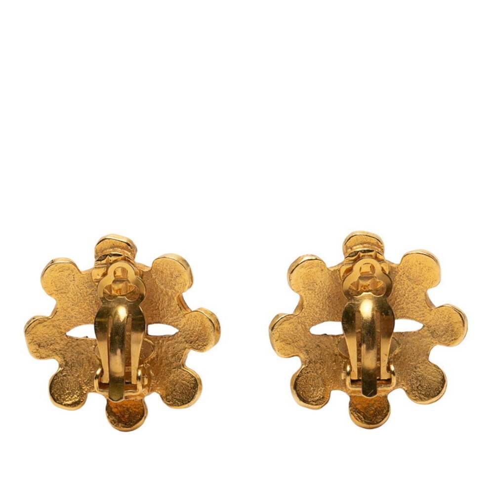 Chanel Cc Logo Clip-On Earrings Metal #234099C79B - Picture 2 of 3